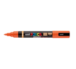 Uni POSCA paint marker PC-5BR brush tip Medium orange