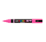 Uni POSCA Malstift PC-5BR mit Pinselspitze Medium Rosa