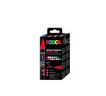 Marqueur peinture Uni POSCA PC-5BR pointe pinceau Medium set 16 couleurs