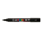 Uni POSCA Paint Marker PC-5BR Medium Brush Tip Black