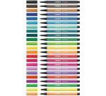 Viltstift STABILO Pen 68 Animal Vibes mini medium assorti 8 stuks