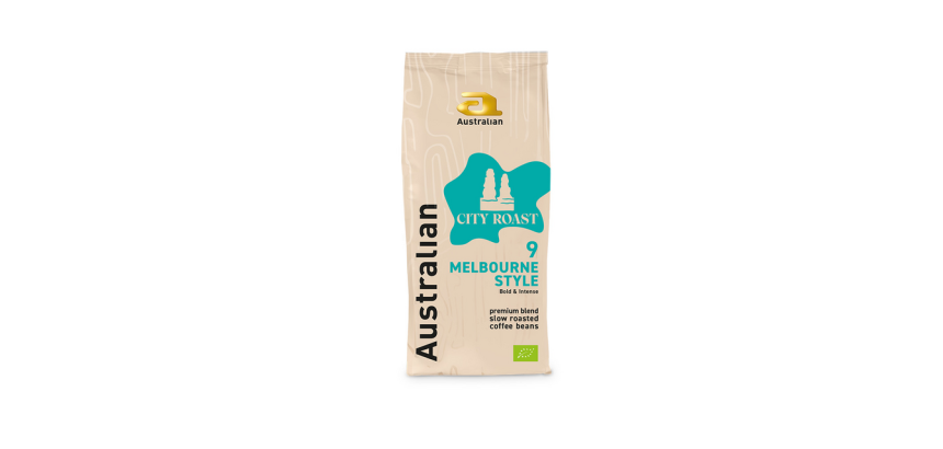 Koffie Australian Melbourne bonen biologisch 400 gram