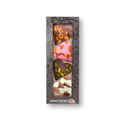 Chocolat Australian petits coeurs 4 pièces