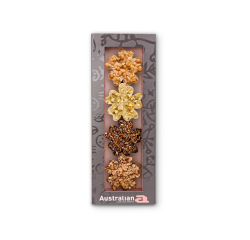 Chocolat Australian fleurs boîte 4 pièces