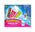 Candyman Water Ice 50ml Pack of 10 Pieces