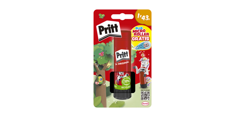 Pritt Klebestift 43g + kostenloser Korrekturroller