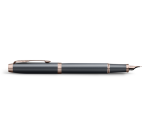 Parker IM Finish Touch Slate Medium Fountain Pen