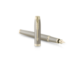 Parker IM Fountain Pen Finish Touch Sandstone Medium