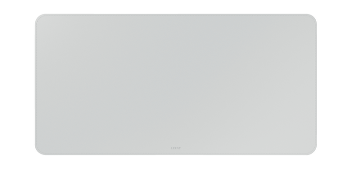 Desk pad, 80 x 40 cm, PVC, grey