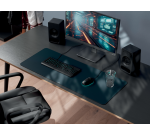 Sous main Gaming Leitz 100x40cm enroulable gris foncé