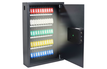 Pavo High Security SMART Key Cabinet 50 Hooks 550x380x100mm