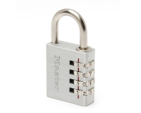 Hangslot MasterLock combinatieslot aluminium 40mm