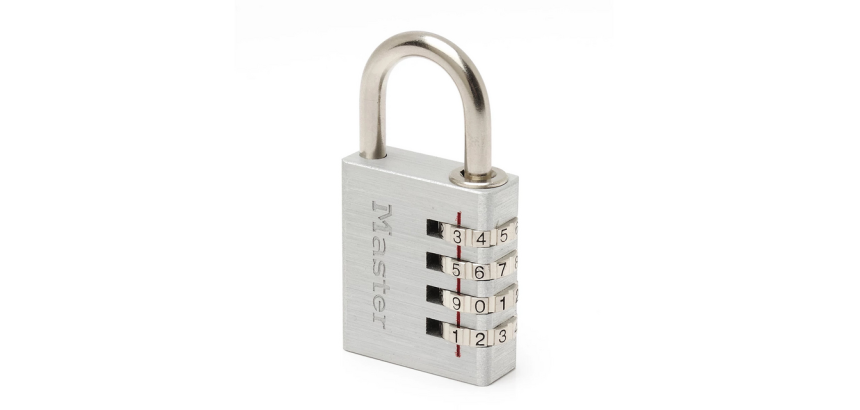 Cadenas Master Lock à combinaison aluminium 40mm