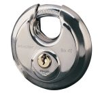 Cadenas Master Lock Disque support renforcé acier inoxydable 70mm