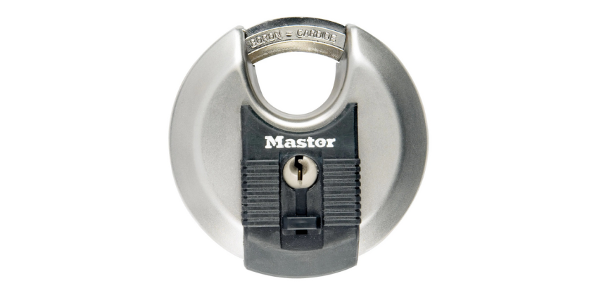 Master Lock Excell® graues laminiertes Vorhängeschloss
