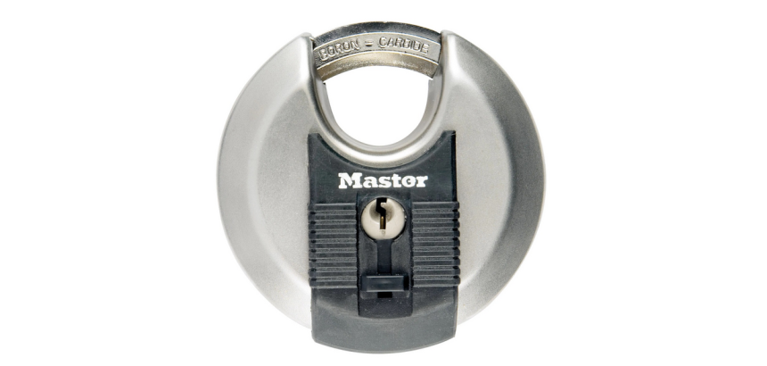 Cadenas Master Lock Excell® laminé gris