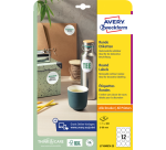 Avery L7104REV-25 Label 60mm White 300 pieces