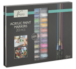 Marqueur acrylique Nassau set 20 couleurs