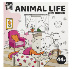 Malbuch Craft ID Cute & Comfy 20x20cm 4-teilig sortiert