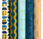 Assorted Rotolux Suzanne Gift Wrap 200x70cm