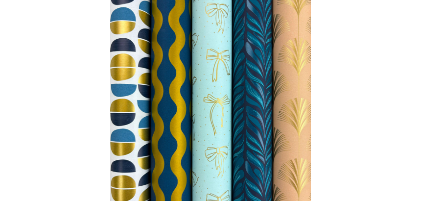 Assorted Rotolux Suzanne Gift Wrap 200x70cm