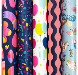 Rotolux Celebration Gift Wrap 200x70cm assorted