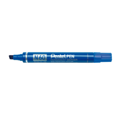 Marqueur Pentel biseau 1,2-6mm bleu