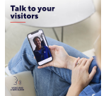 Deurbelcamera Trust DOORCAM-3000B Wi-Fi zwart