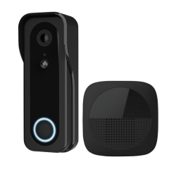 Deurbelcamera Trust DOORCAM-3000B Wi-Fi zwart