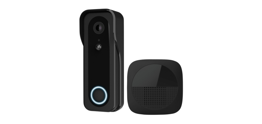 Deurbelcamera Trust DOORCAM-3000B Wi-Fi zwart