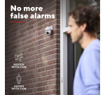 Beveiligingscamera Trust IPCAM-3900 buitenshuis Wi-Fi wit