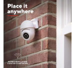 Beveiligingscamera Trust IPCAM-3900 buitenshuis Wi-Fi wit