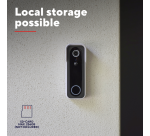Deurbelcamera Trust DOORCAM-3000 Wi-Fi wit