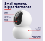 Beveiligingscamera Trust IPCAM-2800 binnenshuis Wi-Fi wit