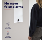 Beveiligingscamera Trust IPCAM-2800 binnenshuis Wi-Fi wit