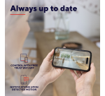 Beveiligingscamera Trust IPCAM-2800 binnenshuis Wi-Fi wit