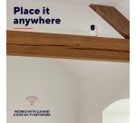 Beveiligingscamera Trust IPCAM-2800 binnenshuis Wi-Fi wit