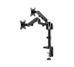 Neomounts by Newstar DS70-750BL2 - Befestigungskit - voll beweglicher, einstellbarer Doppelarm - für 2 LCD-Displays - Schwarz