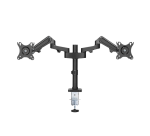 Neomounts by Newstar DS70-750BL2 - Befestigungskit - voll beweglicher, einstellbarer Doppelarm - für 2 LCD-Displays - Schwarz