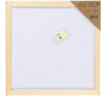 Panneau en toile Creativ Company avec cadre 300x300mm blanc