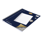 Multo block college ft A4, 5 mm squared, 23 holes, 80 sheets