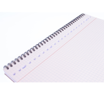 Multo block college ft A4, 5 mm squared, 23 holes, 80 sheets