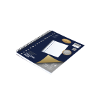 Collegeblok Multo A5 ruit 5mm 17 gaats  160 pagina's 90 gram