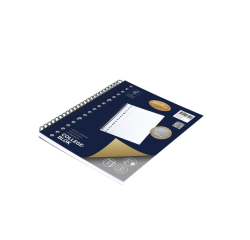 Collegeblok Multo A5 ruit 5mm 17 gaats  160 pagina's 90 gram
