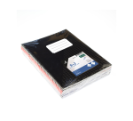 Kangaro A5 notebook 10mm squares 80 pages 60g assorted set of 10 pieces