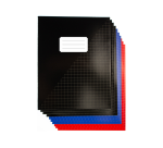 Kangaro A5 notebook 10mm squares 80 pages 60g assorted set of 10 pieces