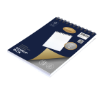 Multo spiral pad at the top, A5 size, lined, 100 sheets