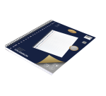 Collegeblok Multo A4 ruit 10mm 23 gaats 160 pagina's 90 gram