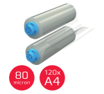 GBC refillable lamination roll Velocity, 80 microns, glossy