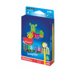 Viltstift Maped Color'Peps Long Life 2.0 doos à 15 stuks assorti